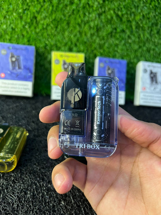 KANGERTECH TRI BOX | REFILABLE AND RECHARGEABLE |