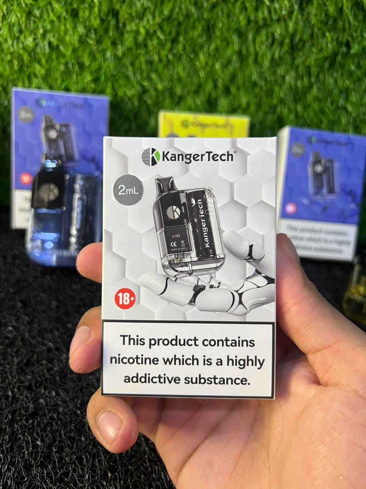 KANGERTECH TRI BOX | REFILABLE AND RECHARGEABLE |